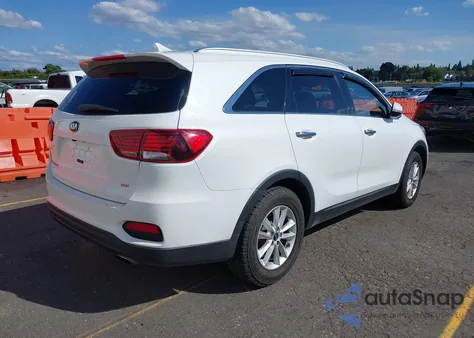 2019 Kia Sorento 2.4L Lx z USA, uszkodzony, nr VIN 5XYPG4A38KG590441